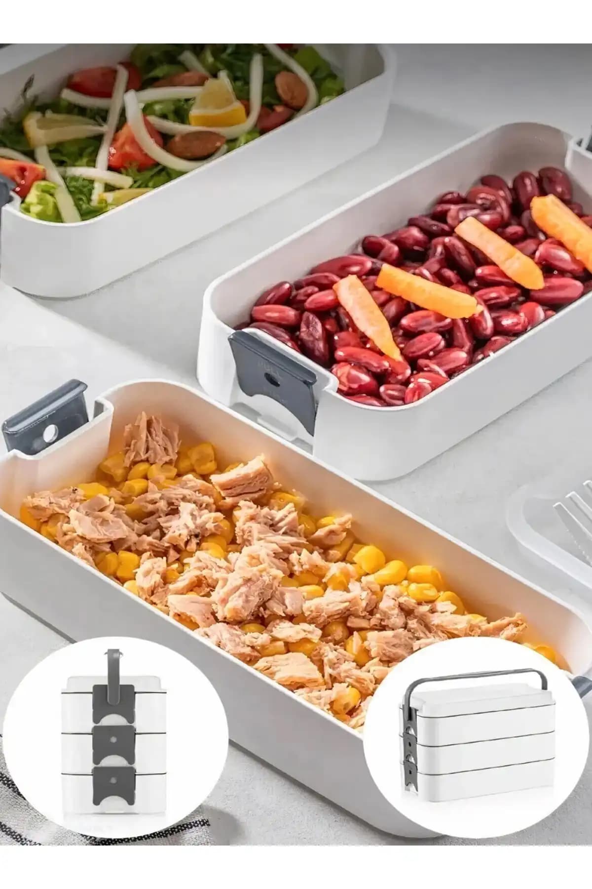 GELİNHOMES ve KORUCA 3 Katlı Yemek Kabı Karşılaştırması ve Kullanım İpuçları 1