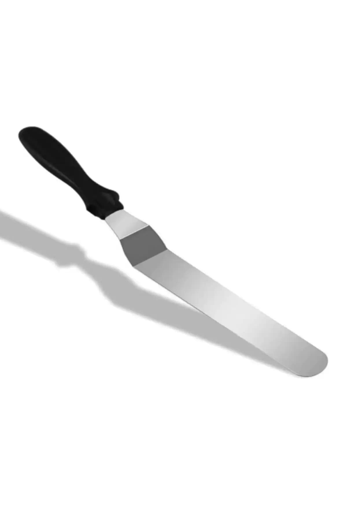 Nar Kalıp Eğik Pasta Sıvama Spatulası Model No-02 İyi Performans ve Dayanıklılık Sağlar