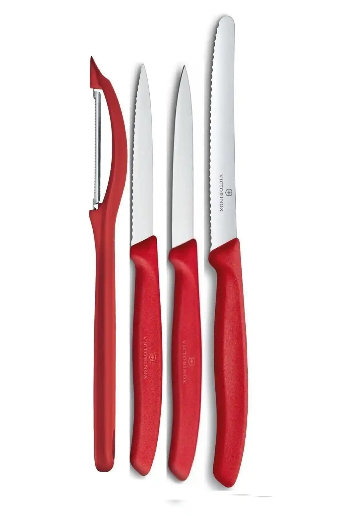 Victorinox Red Soyacak Seti: Çok Amaçlı ve Dayanıklı Mutfak Bıçakları