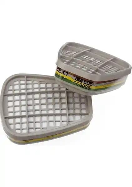 3M 6059 ABEK1 Gaz Buhar Filtreleri Endüstriyel Solunum Güvenliği İçin Güvenilir Çözüm