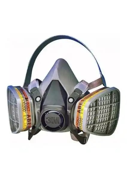 3M 6200 Gaz Maskesi ve 6059 Filtre Setiyle Güvenli Çalışma Ortamları Sağlayın