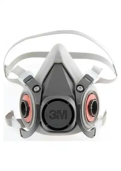 3M 6200 Yarım Yüz Gaz Maskesi ve Filtre Seti Endüstriyel Güvenlik Çözümü