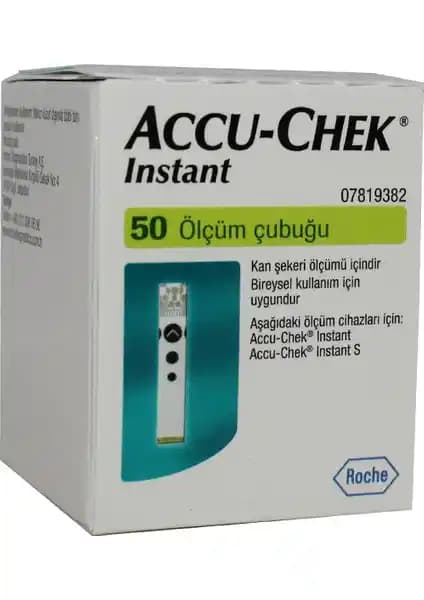 Accu-Chek Instant Test Şeridi 50'li Paketi: Güvenilir ve Kullanımı Kolay Kan Şekeri Test Seti
