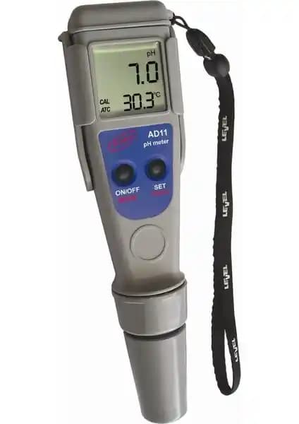 Adwa AD11 pH ve Sıcaklık Ölçüm Cihazı Profesyonel Su Analizi Uygulamaları için