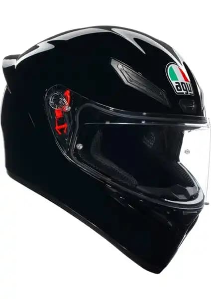 AGV K1 S Mono Siyah Kapalı Kask: Güvenlik ve Performansı Bir Arada Sunan Modern Tasarım