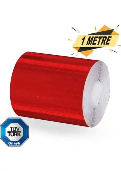 Badem10 Reflektörlü Fosforlu Şerit Bant ile Trafik Güvenliğinizi Artırın