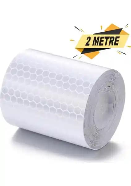 Badem10 Reflektörlü Fosforlu Şerit Bant: Yüksek Görünürlük ve Güvenlik Çözümü