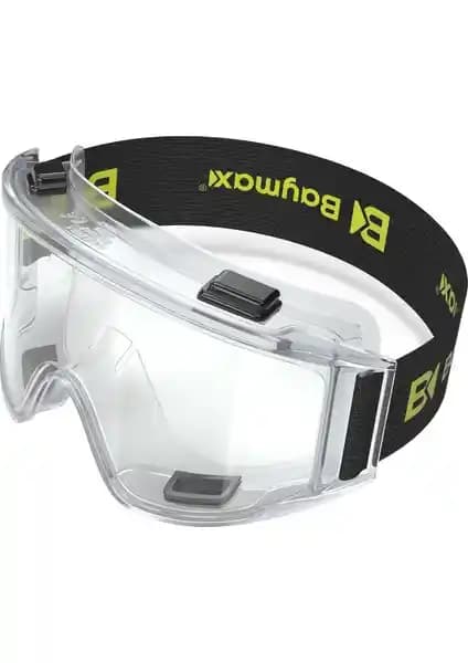 Baymax S-550 Grand Anti-Fog Güvenlik Gözlüğü Yüksek Koruma ve Konfor Sağlar