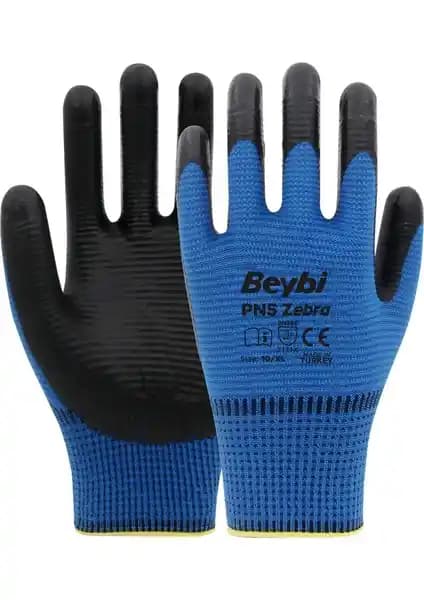 Beybi Polyester Örme Nitril İnşaat Eldivenleri: Güvenlik ve Dayanıklılık Sunan Türkiye Malı Ürün
