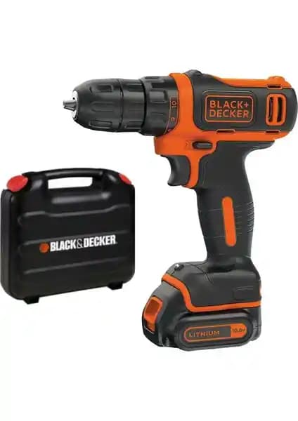 Black & Decker BDCDD12K Akülü Vidalama: Hafif ve Çok Yönlü Performans Sunan Tasarım