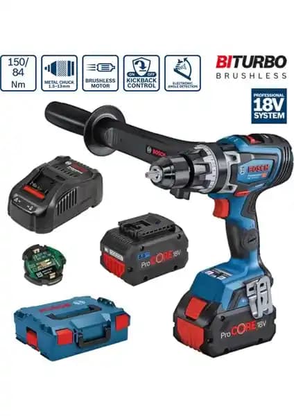 Bosch GSB 18V-150 C: Güç ve Dayanıklılık Sunan Profesyonel Akülü Darbeli Matkap