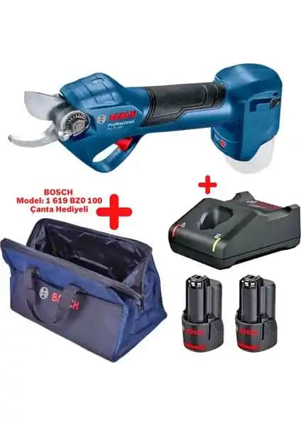 2025'te Bahçenizde Devrim Yaratacak Bosch Pro Pruner 12 V Çift Akülü Makas