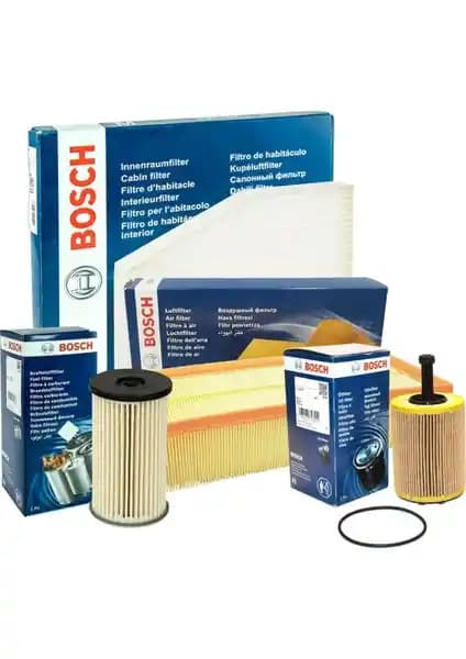Bosch VW Caddy 1.9 TDI Dizel Filtre Bakım Seti Uyumlu Modeller ve Özellikler