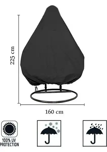 Bundera Cocoon Su Geçirmez Koruma Örtüsü 2 Kişilik Salıncak ve Hamaklar İçin