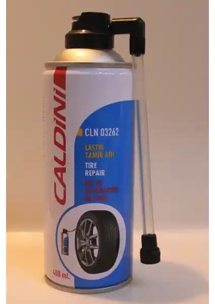 Caldini Lastik Tamir Kiti 400ML Güvenilir ve Pratik Lastik Onarım Spreyi