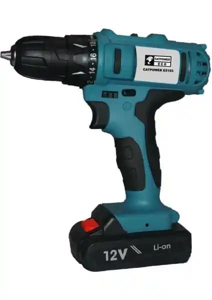 Catpower E5103 Li-ion Çift Akülü Vidalama Şarjlı Matkap: Dayanıklı ve Çok Fonksiyonlu Güç Aracı