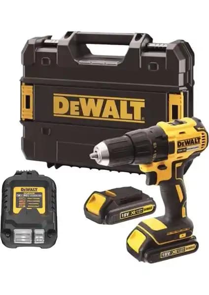 Dewalt DCD777S2T Kömürsüz Darbesiz Vidalama Matkabı Profesyonel Kullanım İçin Güçlü ve Dayanıklı