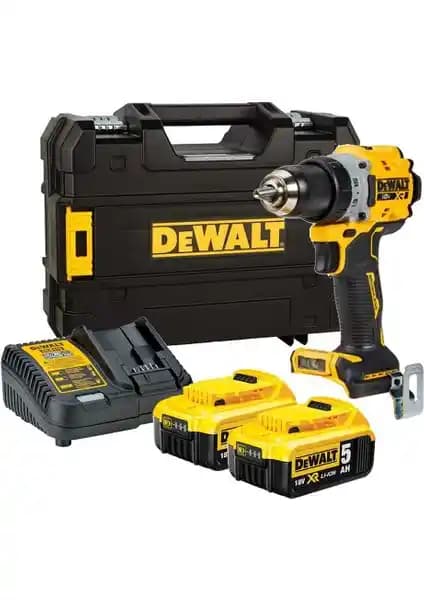 Dewalt DCD800P2T 18V 5.0Ah Li-Ion Kömürsüz Darbesiz Matkap Performans ve Dayanıklılık
