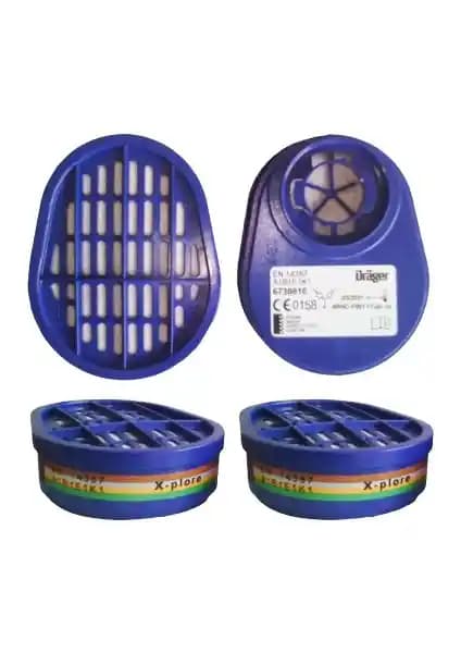 Dräger X-Plore Abek1 Gaz Maskesi Filtresi ile Güvenli ve Konforlu Solunum Koruması