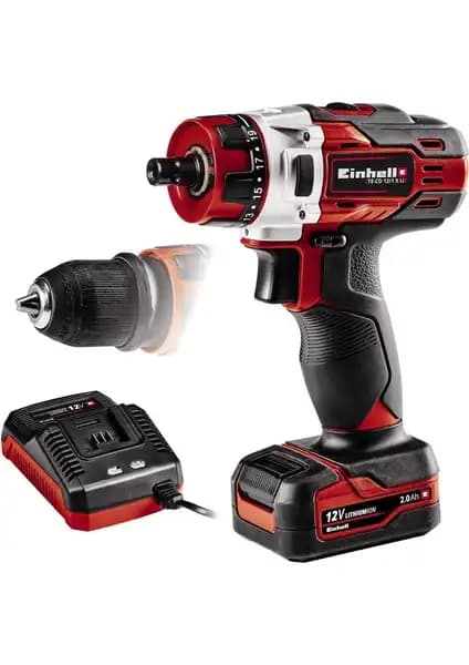 Einhell TE-CD 12/1 X-Li Akülü Vidalama: Güçlü ve Esnek Kullanım Sağlayan Çok Amaçlı Matkap
