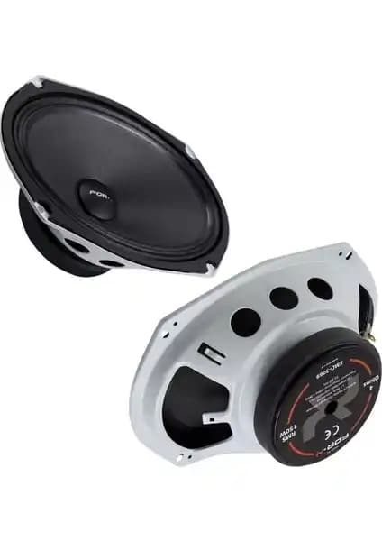 For-x XMD-3069 300 Watt 150 Watt RMS 6x9 Oval Midrange Hoparlörleri ile Güçlü Ses Deneyimi