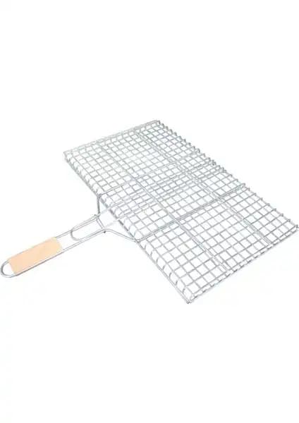 Greenart Ağaç Saplı 30X40 Mangal Teli: Dayanıklı ve Kullanışlı Barbekü Aksesuarı