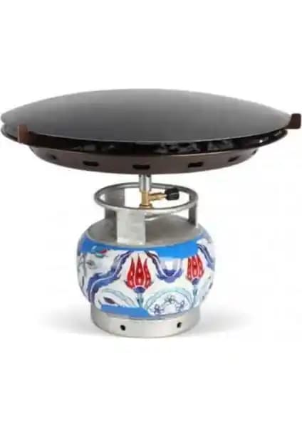 Gülsan Tüplü Sac 45 cm Çok Amaçlı ve Dayanıklı Mutfak Gereci