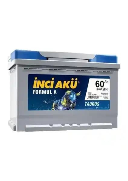 İnci Akü 12V 60 Ah 540A EN Formul A Taurus Akü: Güç ve Güvenilirlik Bir Arada