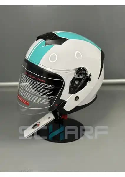 JK20 Scharf JK-526 Güneş Vizörlü Yarım Kask Güvenlik ve Konforun Birleşimi