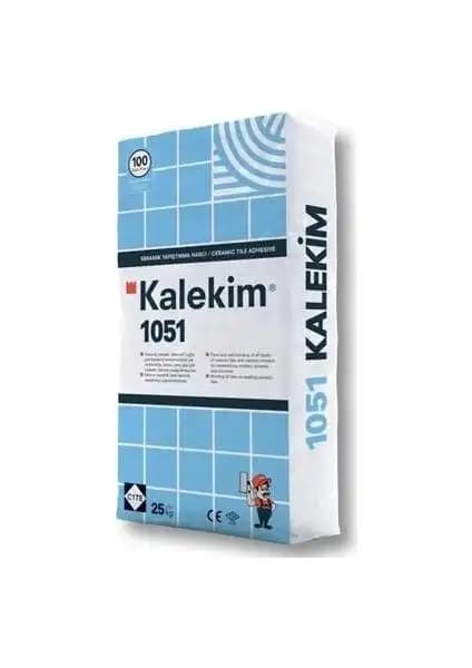 Kalekim 1051 Seramik Yapıştırma Harcı: Güçlü ve Dayanıklı Uygulamalar İçin Ideal Çözüm