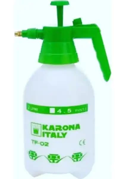 Karona Italy Püskürtme Makinesi 2 Litre Hafif ve Ayarlanabilir Tarım ve Bahçe Uygulamaları