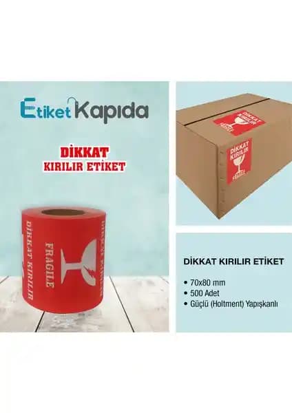 Kırılır Etiketi ile Ürün ve Paket Güvenliğinizi Artırın Güçlü ve Görsel Olarak Çekici Tasarım