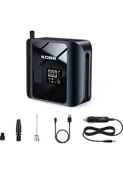 KOBB KB420 12V Elektrikli Taşınabilir Lastik Şişirme Pompası Özellikleri ve Kullanım Alanları