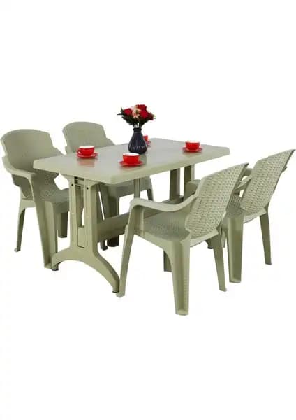 Mandella Zeugma 70x120 Golf Masa ve Koltuk Takımı İç ve Dış Mekanlar İçin Şık ve Dayanıklı Mobilya Seçeneği