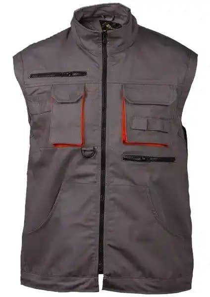 Mervem Orange Güvenlik Yeleği Çok Cepli Dayanıklı ve Özelleştirilebilir Tasarım