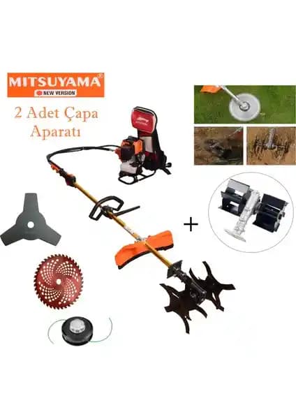 Mitsuyama Japon Toprak Çapalama Makinesi ve Sırt Tırpan: Bahçe ve Tarla İşleri İçin Güçlü Çözüm
