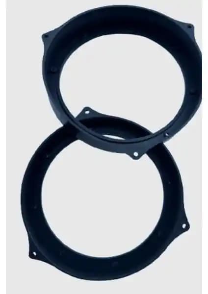 Mutluluk AVM Evrensel 13 cm Hoparlör Montaj Adaptör Çerçevesi Yüksek Kalite ve Kolay Uygulama