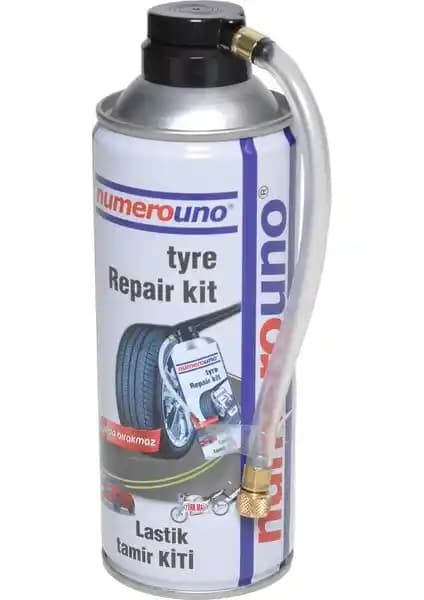 Numerouno Lastik Tamir Kiti 400 ml Güvenilir ve Hızlı Lastik Onarım Çözümü