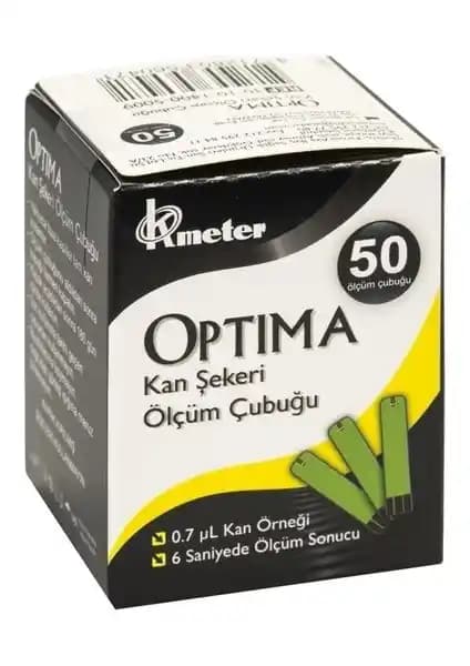 Optima Şeker Ölçüm Stripleri: Güvenilir ve Kolay Kullanımlı Diyabet Takip Çözümü