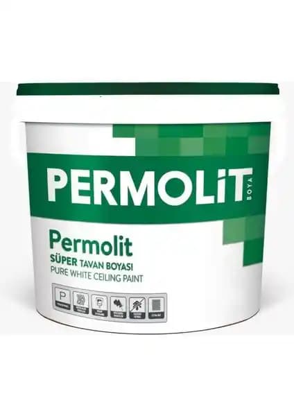 Permolit Süper Tavan Boyası: Yüksek Performans ve Estetik İç Mekan Uygulaması