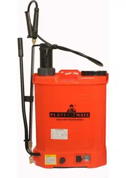 Plant Mate Hem Şarjlı ve Kollu İlaç Pompası 16 Litre Tarım ve Bahçecilik İçin Uygun