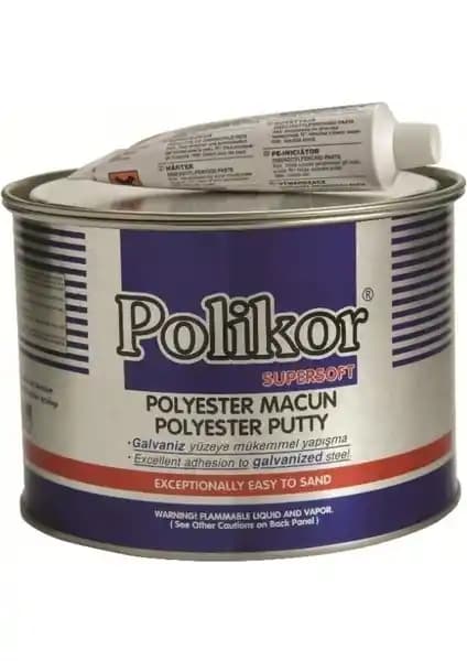Polikor Süper Soft Polyester Macun 400 gr Dayanıklı ve Çok Yönlü Tamir Çözümü