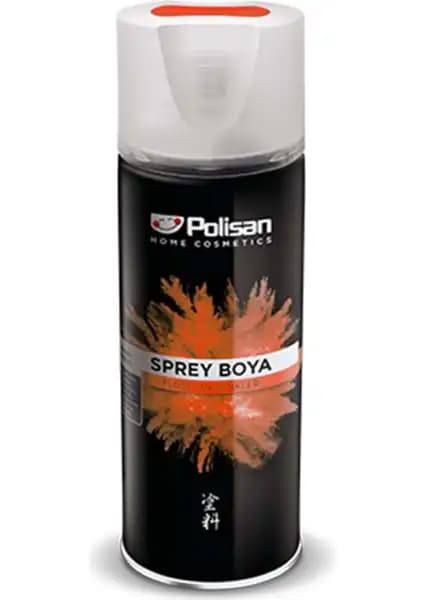 Polisan Floresan Sprey Boya Kırmızı Renkli ve Dayanıklı Hızlı Kuruyan Sprey Boya