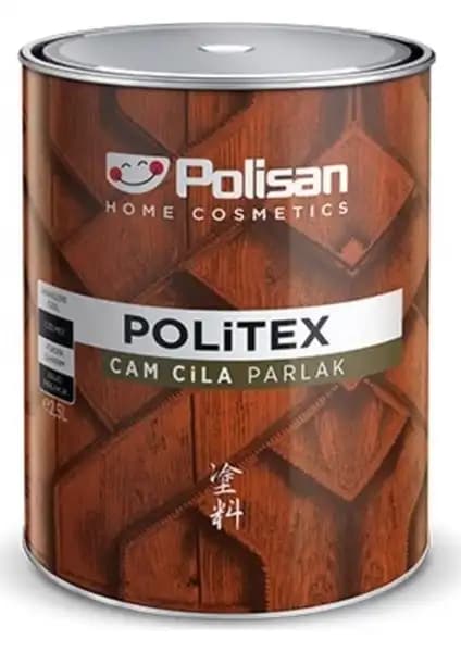 Polisan Politex Cam Cila Parlak 0.75 Lt Ahşap Zeminler İçin Dayanıklı ve Estetik Koruma Ürünü