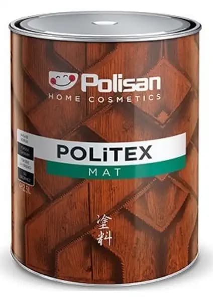 Polisan Vernikli Politex Mat Ceviz Ahşap Kaplama ve Koruma Ürünü Detayları