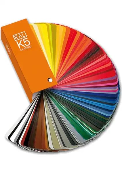 Ral K5 Renk Kataloğu 216 Renkle Geniş ve Pratik Renk Seçim Aracı