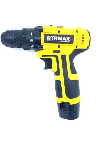 RTRMAX 12V Akülü Matkap RTM332: Hafif ve Dayanıklı Güç Kaynağı
