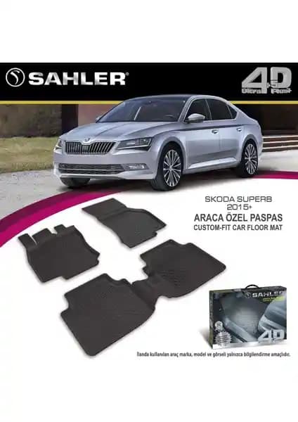 Sahler Skoda Superb 2015-2023 Uyumlu Havuzlu Oto Paspasları Detaylı İnceleme ve Özellikleri
