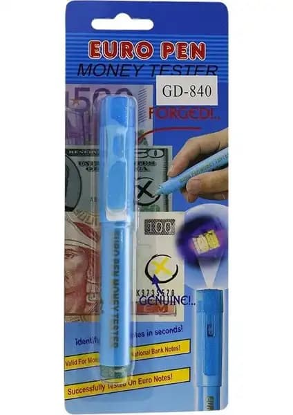 Sahte Para Kontrol Kalemi UV Işıklı Yüksek Kalite Güvenilirlik ve Kolay Kullanım