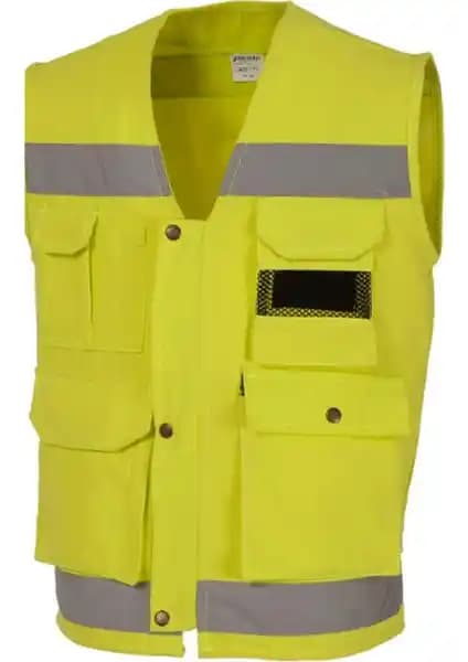 Ssm Neon Harman Kumaş Sarı Haritacı Yelek İncelemesi ve Özellikleri